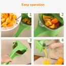 Exprimidor Manual De Naranjas Jugo Extractor Frutas Cocina
