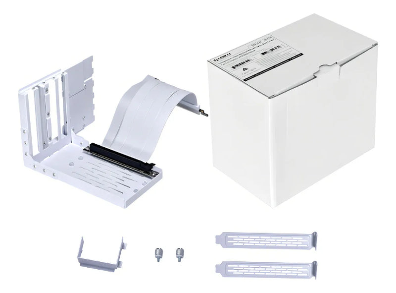 Kit Lian Li Gpu Vertical Universal White Color Blanco