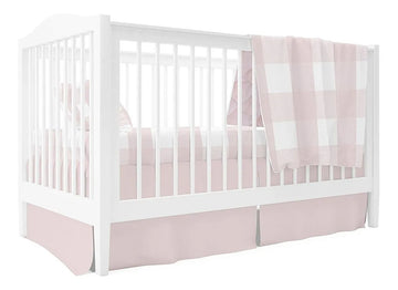 Bebé Juegos De Cama Cuna Para Niñas De 4 Piezas Inclu...