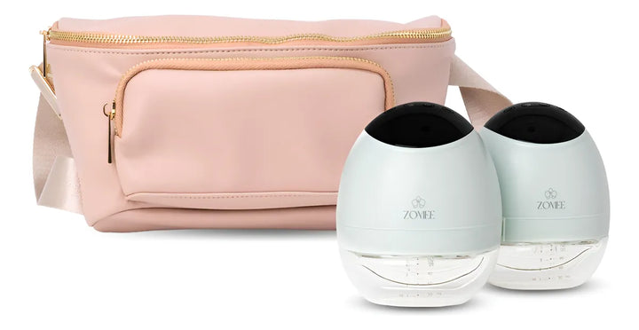 Zomee Fit - Extractor De Leche Portatil, Manos Libres, Porta