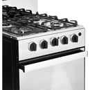 Estufa Romero Ultra Haceb 50 Cms Gas Natural Inox Color Negro