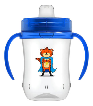 Vaso Entrenador Boquilla Blanda Dr. Brown's 9 Onz Azul