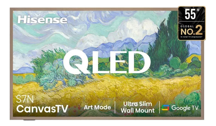 Televisor Hisense Canvas 55 Qled 4k 55s7n