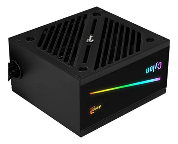 Fuente De Poder Aerocool Cylon Rgb 600w +80 Plus Bronze Black