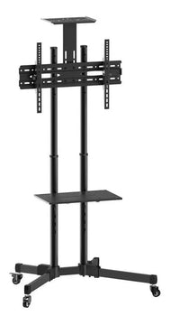 Soporte Tv Móvil Ruedas, 32'' A 70'' / Max 50kg, Jd Spr-6402 Color Negro