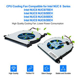 Ventilador De Repuesto Para Intel Nuc8 Con Pasta Térmica