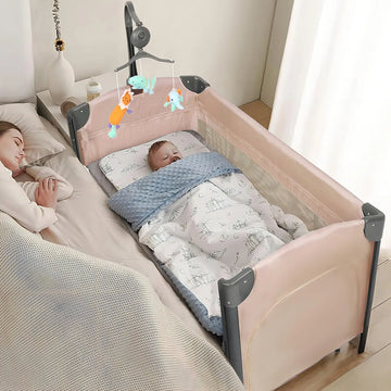 Joymor Moises De Cabecera Para Bebe, Cuna Para Bebe, Corrali