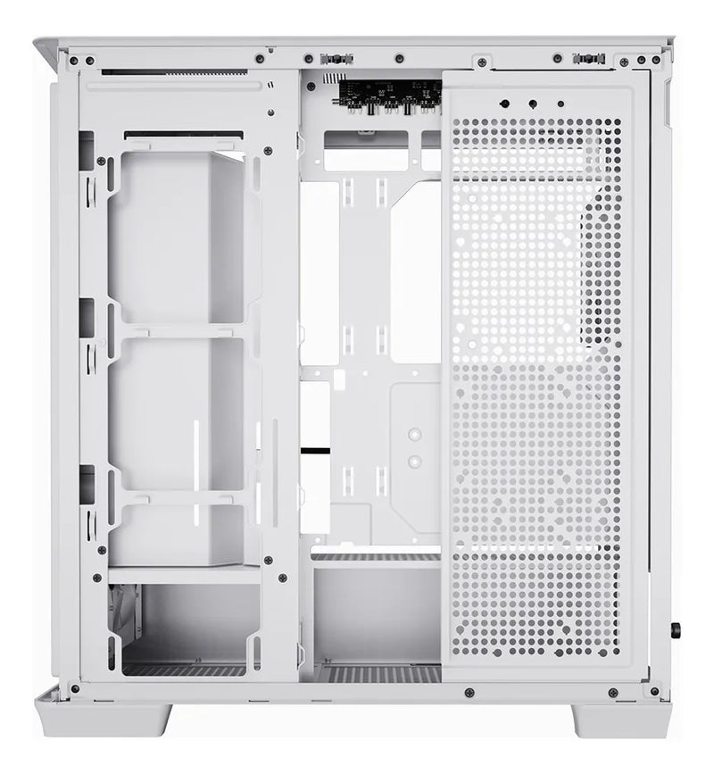 Gabinete Gamer Apnx C1 Blanco Maxima Calidad Alta Gama 4 Fan