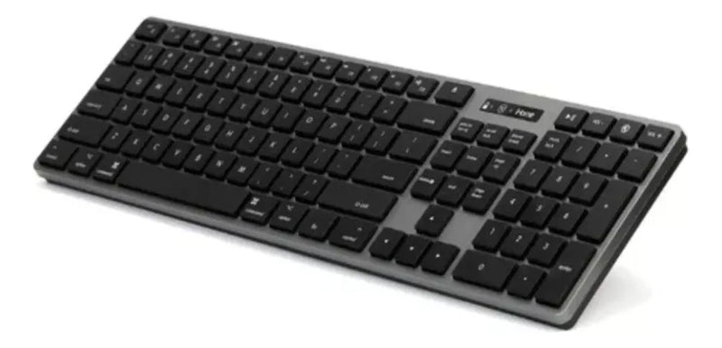 Teclado Bluetooth Ihome Imack | Diseño Elegante | Teclas Mac Teclado Gris/negro