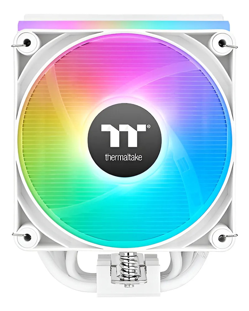 Disipador Cooler Cpu Thermaltake Astria 400 White 160mm Tdp 230w Argb Comp. Amd Am5 Intel 1700 Color Blanco