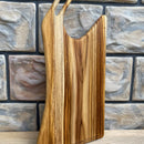 Tabla De Cortar En Madera Teca 100%natural Tabla Hacha Pequeña