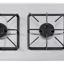 Estufa De Empotrar Acero Inoxidable 2pt Gas Propano 5425 Gris