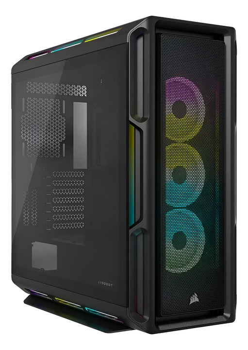 Caja Pc Corsair Icue 5000t Atx Rgb Vidrio Templado
