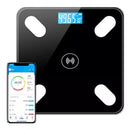 Bascula Balanza Pesa Digital Bluetooth Color Negro