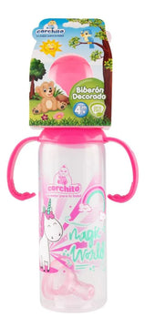 Biberón Cilíndrico Fino 8 Oz