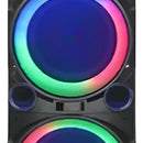 Parlante Bluetooth Ndr-7022 Torre Sonido Con Mic Negro