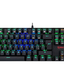 Teclado Gamer Redragon Mitra K551 Spanish Red Switch Black Teclado Negro Idioma Español España
