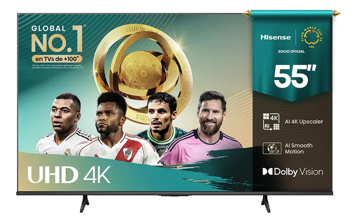 Televisor Hisense Smart 55 Uhd 4k 55a6nv