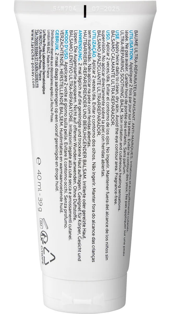 La Roche-posay Cicaplast Baume B5+: Bálsamo Multi-uso Que Calma Y Protege La Piel Irritada, Para Toda La Familia: Bebés, Niños Y Adultos.