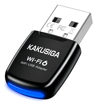 Adaptador Receptor Usb Wifi 6 2.4 300mbps Kakusiga Ksc-1424