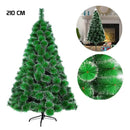 Arbolito De Navidad 600 Ramas 210cm Base Metálica Pino Verde