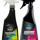 Kit Limpiador Cojinería Y Techo + Lava & Brilla Ecológico