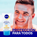 Nivea Sun Protect & Light Feeling Facial Fps 50 50ml