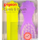 Set Cepillo Y Peine Suave Para Bebés Pigeon