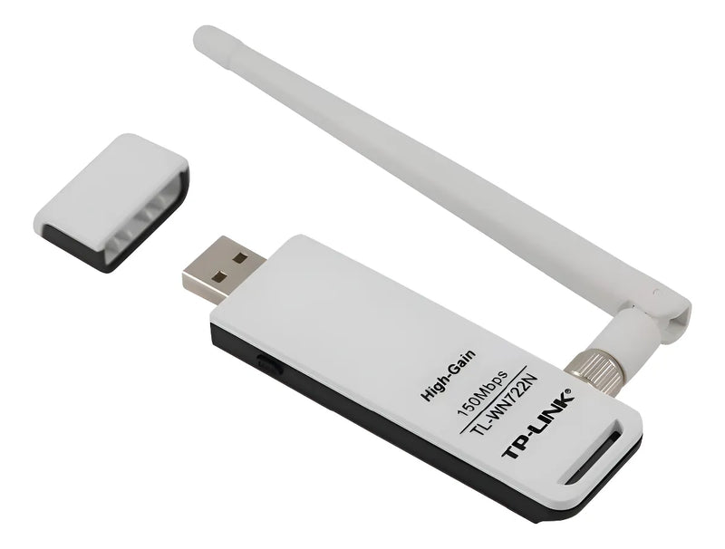 Placa De Red Tp-link Wireless Wn722n 150mbs Usb