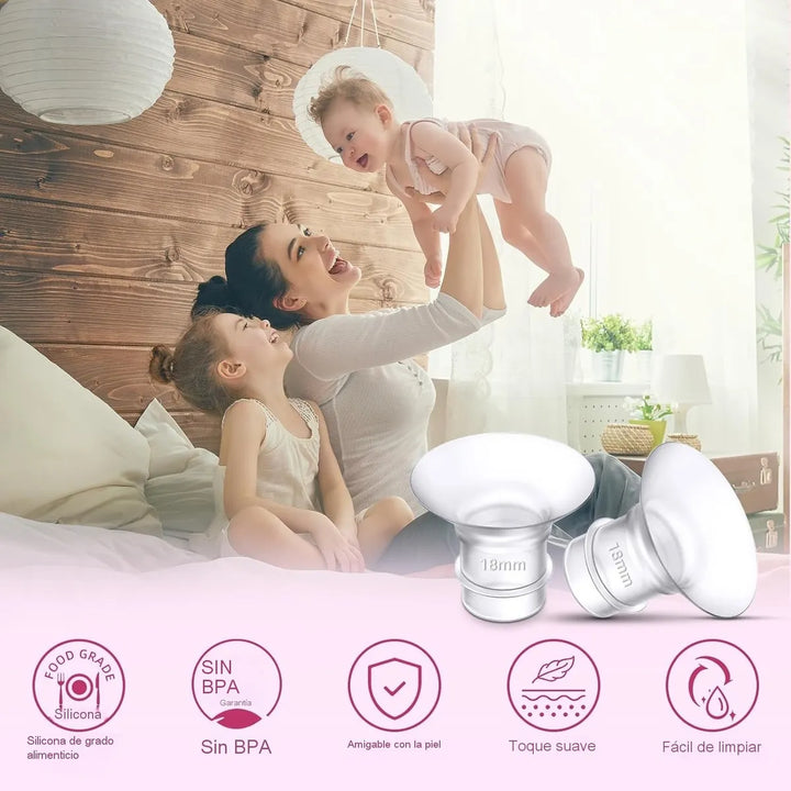 Insertos Convertidor Bridas Para Extractor Leche Materna X 5