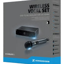 Micrófono Sennheiser XSW 1-825-A Dinámico Cardioide color negroS