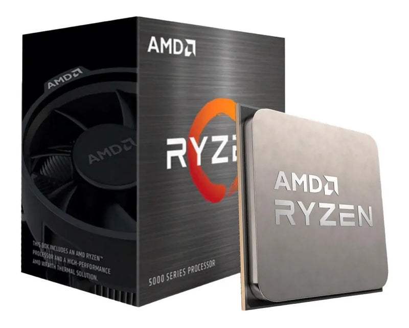 Procesador gamer AMD Ryzen 5 5600G 100-100000252BOX de 6 núcleos y 4.4GHz con gráfica integrada