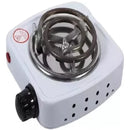 Estufa Eléctrica Portátil Cocina Un Puesto Blanco