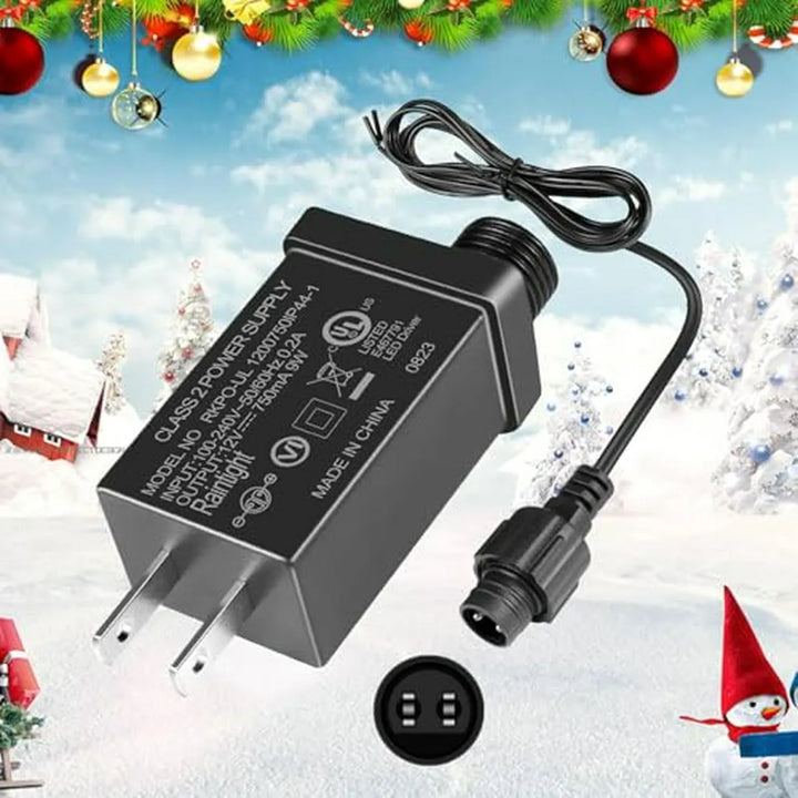 Adaptador Led 12v 9w Ip44 Para Árboles Y Luces Navideñas