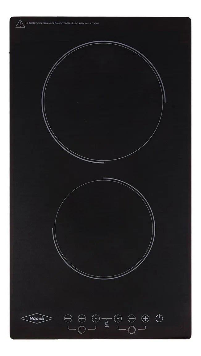 Estufa De Empotrar Haceb Vitro 30 Cms 220v Negro