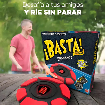 Juego De Mesa Basta Versión 2.0 Viral Interactivo Tablero Electrónica En Español, Para Pensar Rápida, Juego De Palabras De Ritmo Rápido, Juego Familiares, Fiestas Y Entretenimiento