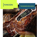Termometro Cocina Para Carne Digital Horno Punzon Asador Rojo