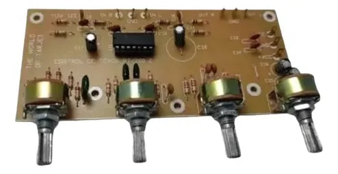 Tarjeta Pre-tonos Estéreo Con Controles De 4 Filtros