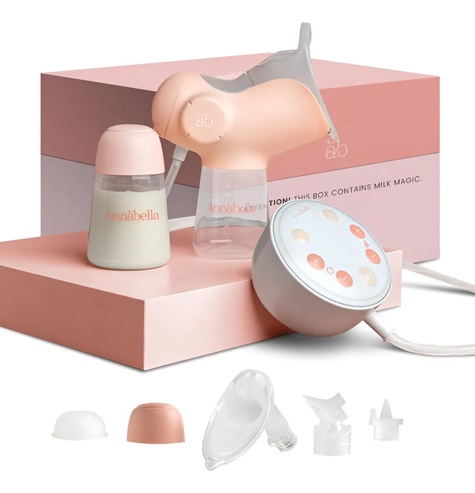 Annabella Extractor De Leche Electrico: Simula La Lengua Del