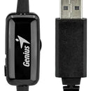 Auriculares Con Micrófono Genius Hs-220u Usb Color Negro