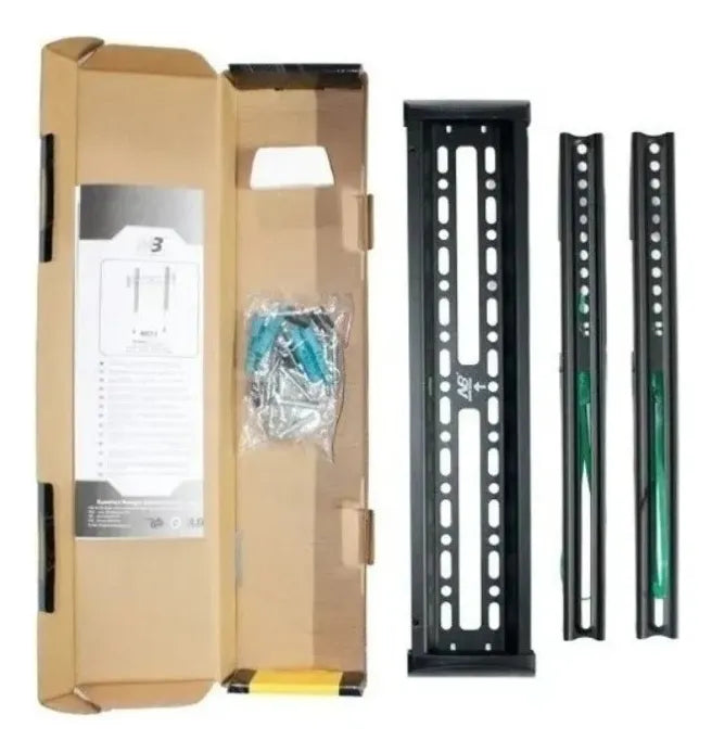 Soporte Nbc3-f Tv Fijo 40-65 Pulgadas Base Pared Color Negro