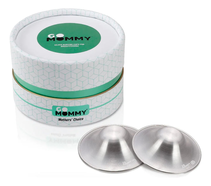 Las Tazas De Lactancia Originales Plateadas, Protectores De