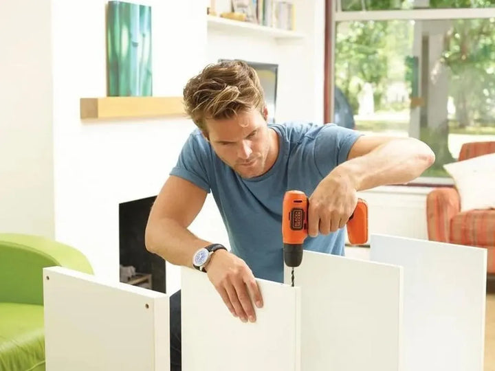 Taladro Rotacion 8v.ion Lito Black&decker Ld008-b3 Color Naranja 8V