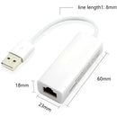 Adaptador Usb Ethernet Red Lan Ethernet Rj45 A Usb 2.0