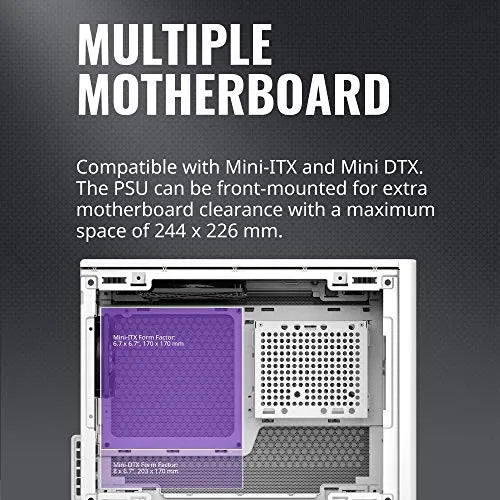 Cooler Master Nr200 Caja Mini-itx Sff Blanca De Factor De Fo Blanco