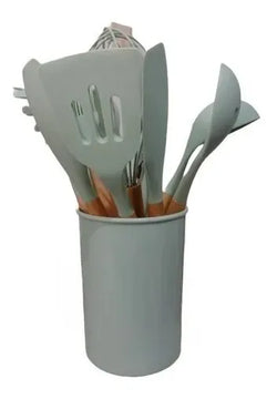 Set X12 Utencilios Domesticos Cucharas Resistentes Calor Fri Café