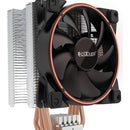 Disipador De Calor Pc Cooler Gi-x4 V2 Intel Amd Iluminación Led Rojo
