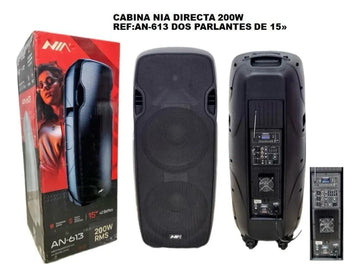Cabina Parlante Bafle Sonido Música Potente Bluetooth Sd Usb Diseño 1