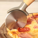 Cortador Pizza Acero Mango Wood !!!!!!!!!!! Gris