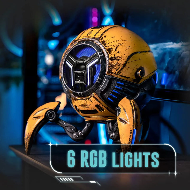 Gravastar Altavoces Bluetooth Mars Pro: Sonido Potente Y Luc